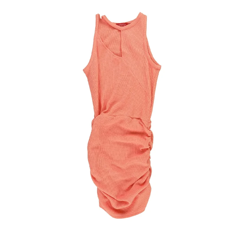 n:philanthropy Womens Charley Jersey Mini Tank Dress, Orange, Small