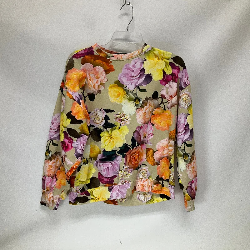 Top Long Sleeve By Clothes Mentor In Floral Print, Size: S