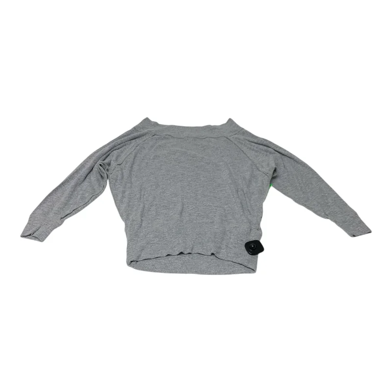 Top Long Sleeve By We The Free In Grey, Size: S