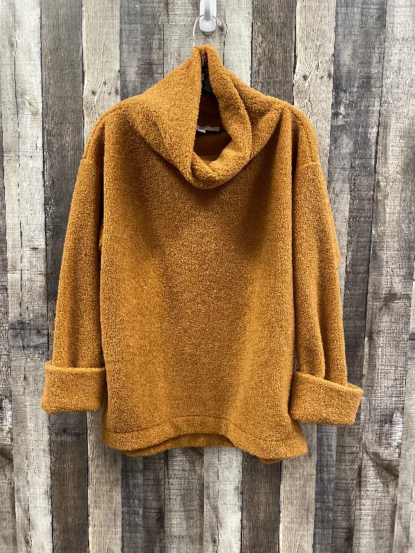 Top Long Sleeve By Loft In Orange, Size: S