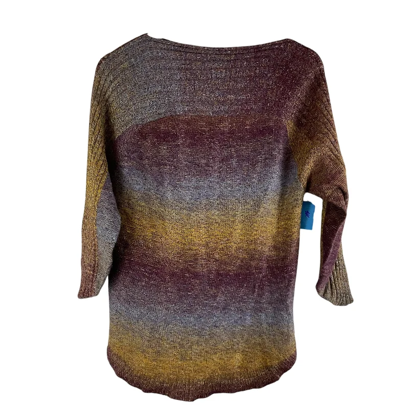 Top Long Sleeve By Clothes Mentor In Multi-colored, Size: L