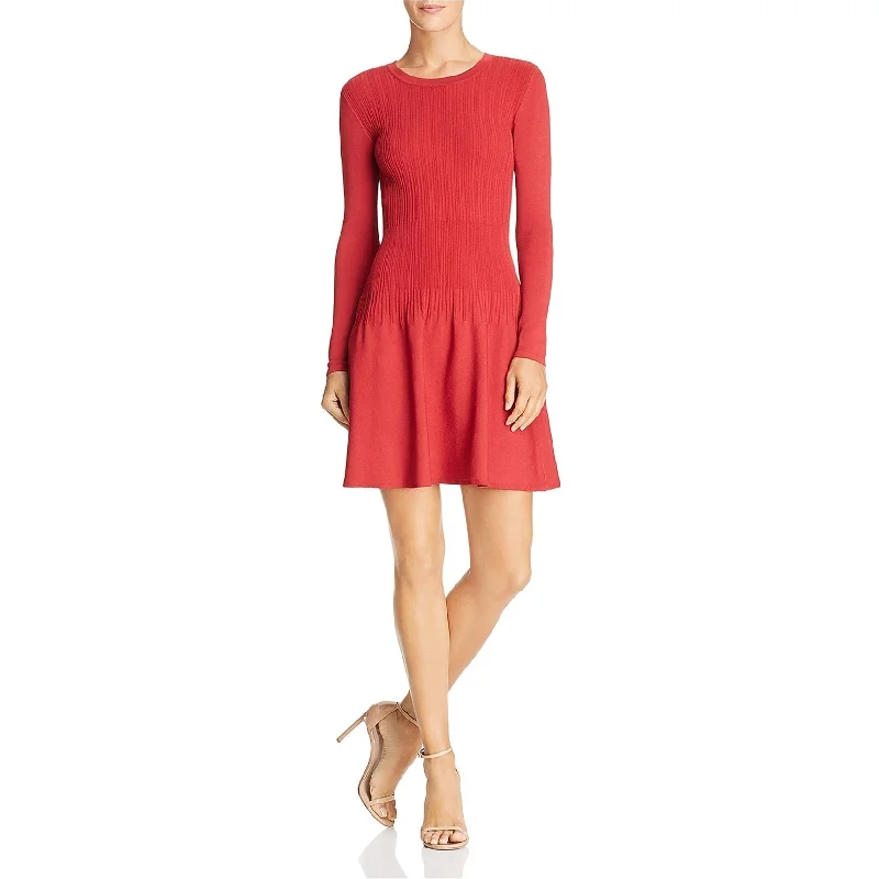 Elizabeth And James Womens Tao Ribbed Mini Dress