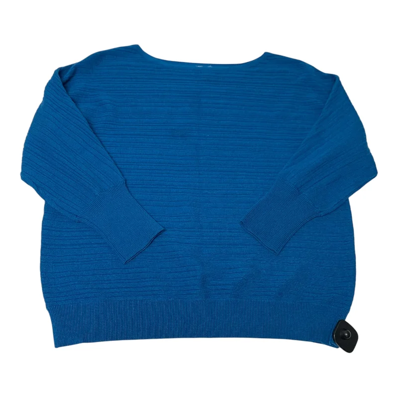 Top Long Sleeve By Chicos In Blue, Size: L