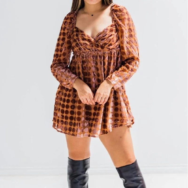 Buddylove - Fallon Babydoll Mini Dress