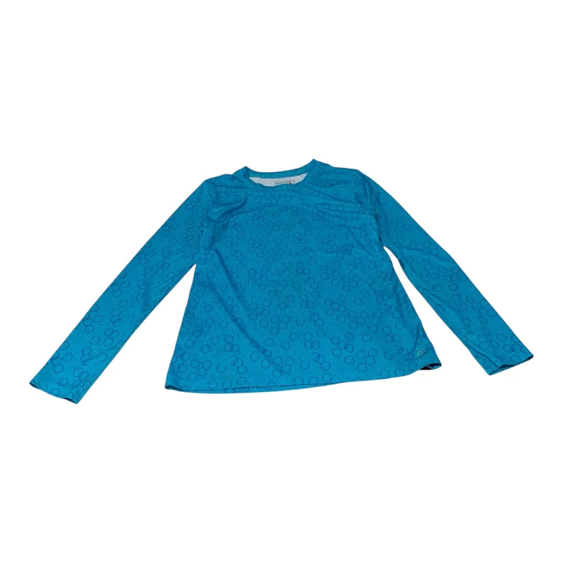 Top Long Sleeve By Be Inspired In Blue, Size: M