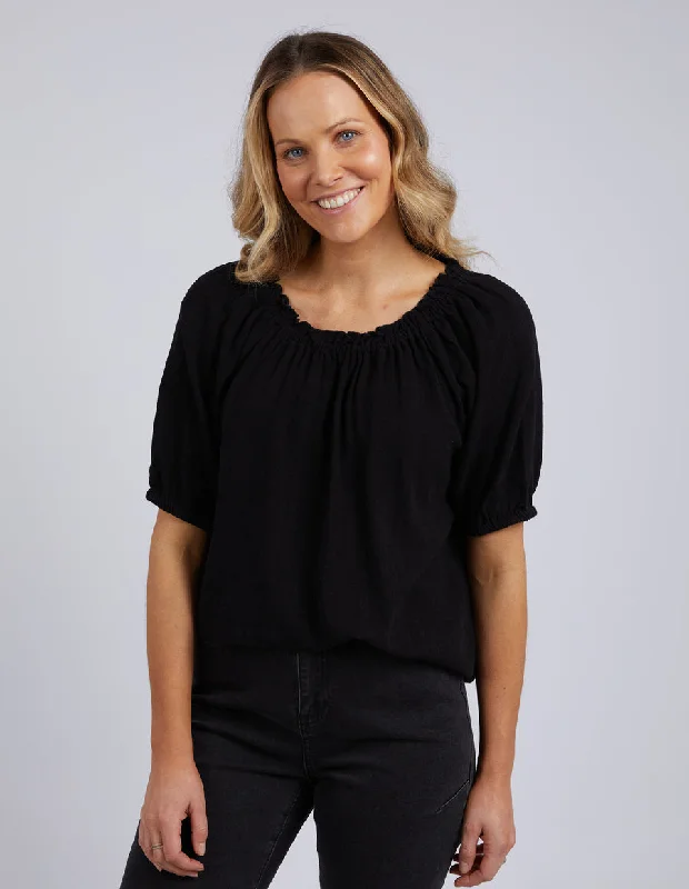 Foxwood Ryleigh Keyhole Top Black