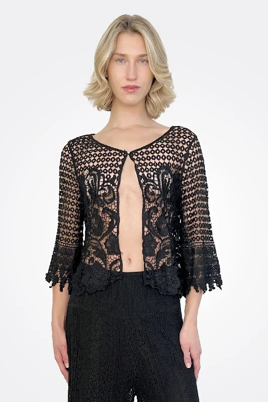 Lace Bolero - Black