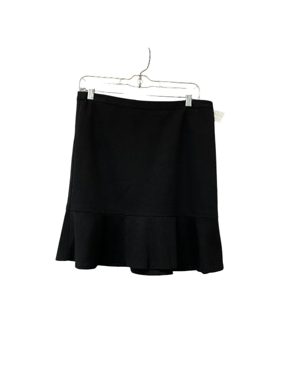 Skirt Mini & Short By Loft In Black, Size: 8