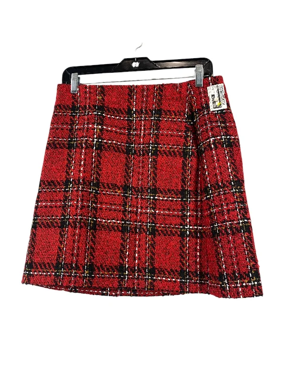 Skirt Mini & Short By Loft In Red, Size: 6