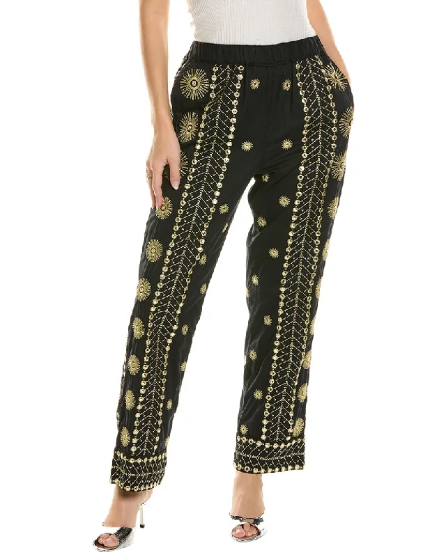 FARM Rio Sun Embroidered Pant