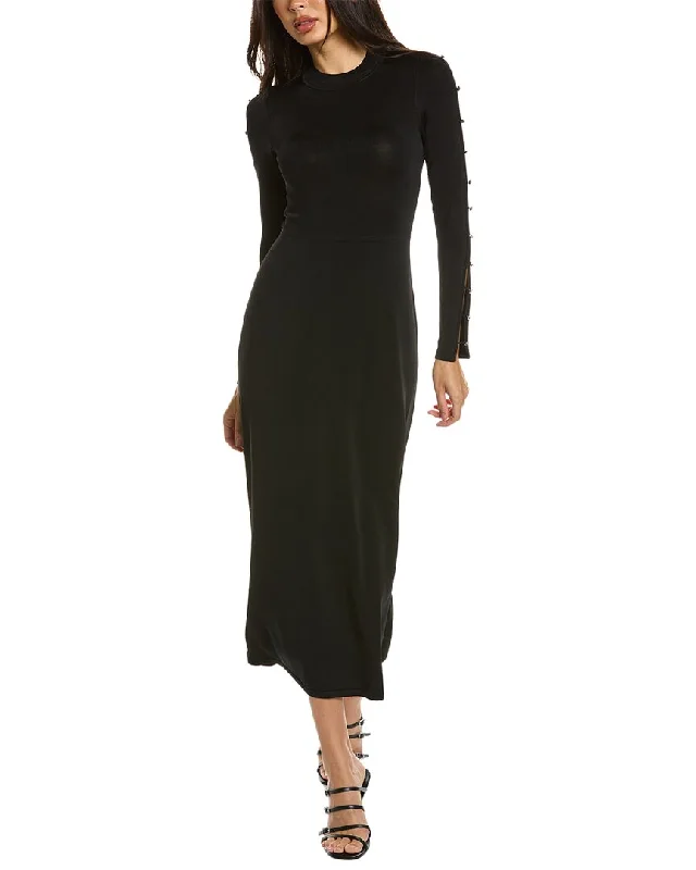 Sandro Knit Midi Dress