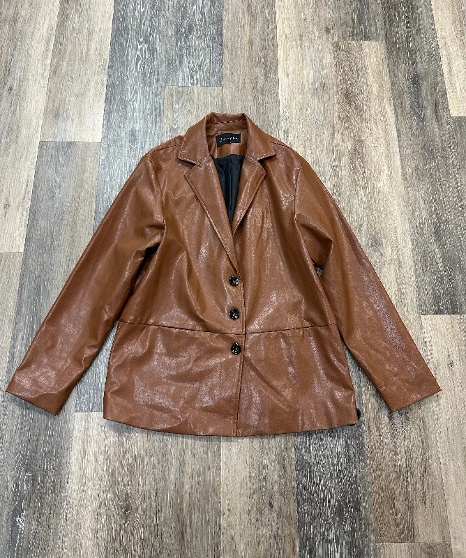 Blazer By Emory Park In Brown, Size: S