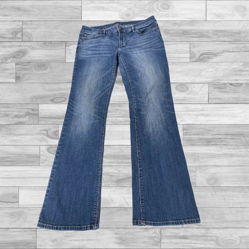 Jeans Boot Cut By White House Black Market In Blue Denim, Size: 10