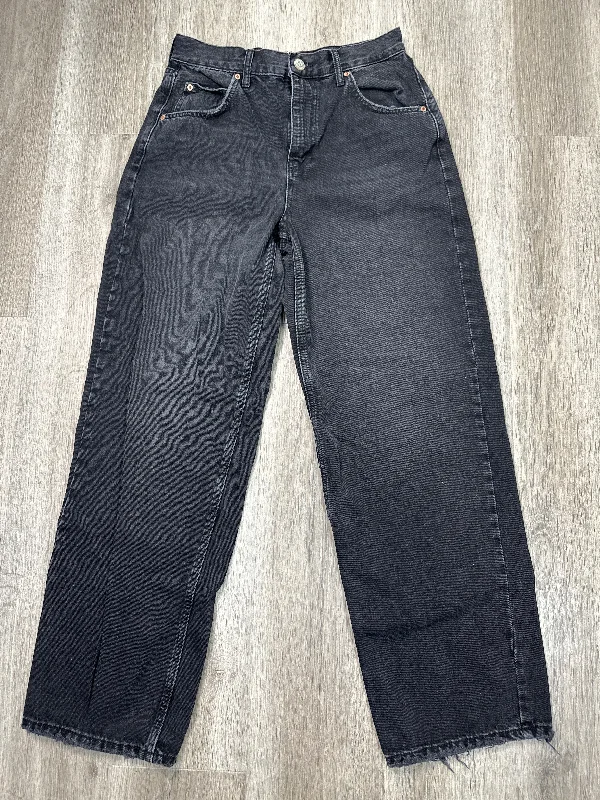 Jeans Boyfriend By Bdg In Black Denim, Size: 8