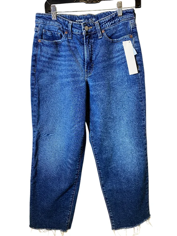 Jeans Boyfriend By Old Navy In Blue, Size: 6