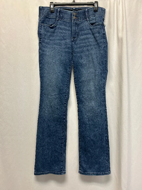 Jeans Straight By Apt 9 In Blue, Size: 12